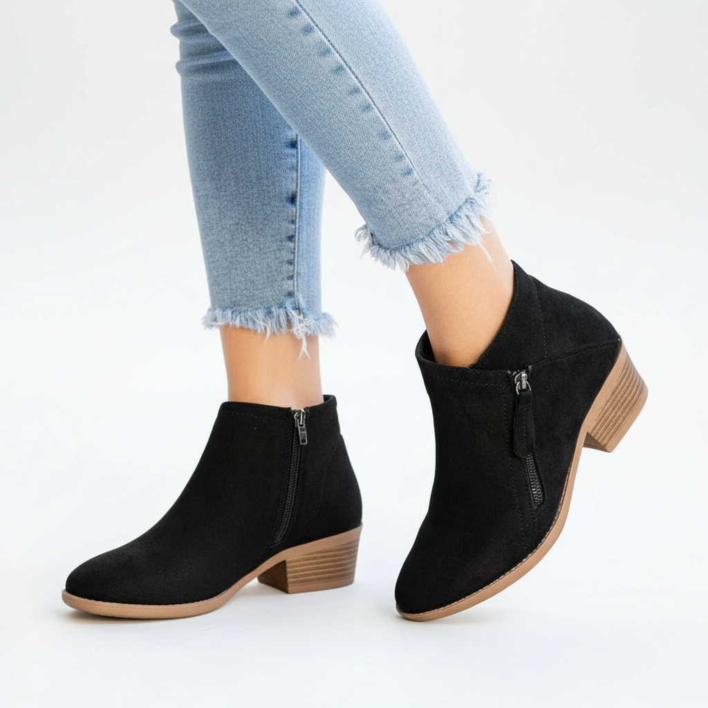 Orthopedic Leather Ankle Boots