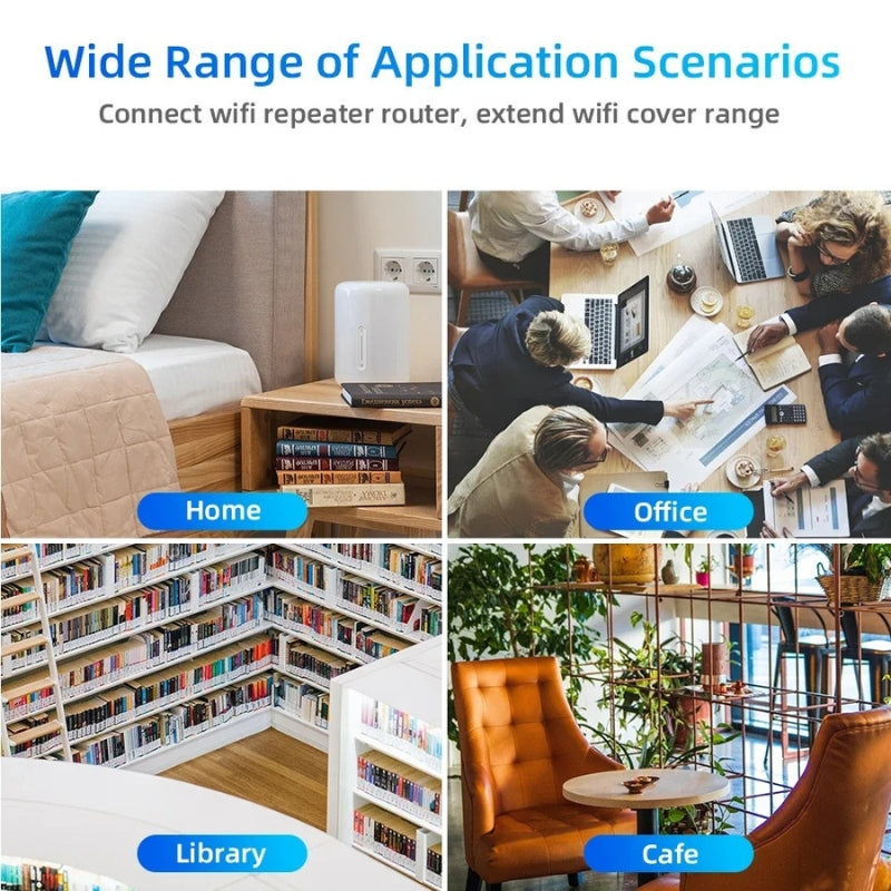Outdoor WiFi Range Booster And Repeater For Garden Home Office Yard And Outdoor Living Areas