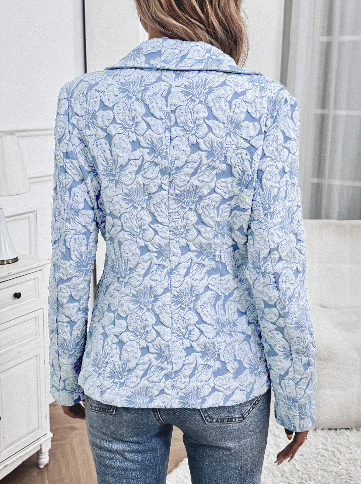 Image of Paige | Women's Floral Fitted Blazer