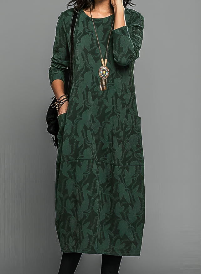 Image of Paige | Women's Long Sleeve Midi Dress