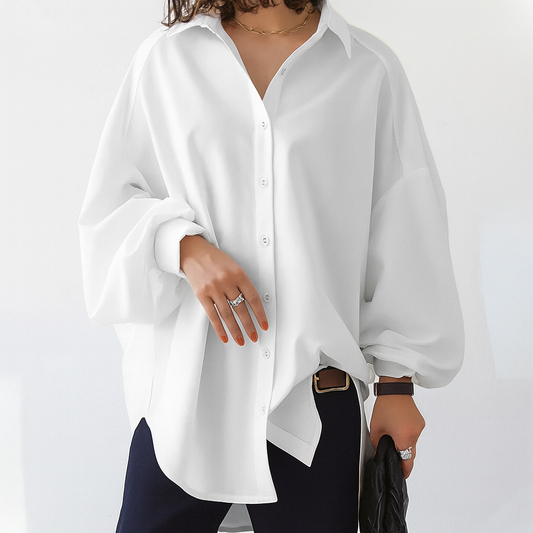 Image of Paige | Women's Oversized Long Sleeve Blouse