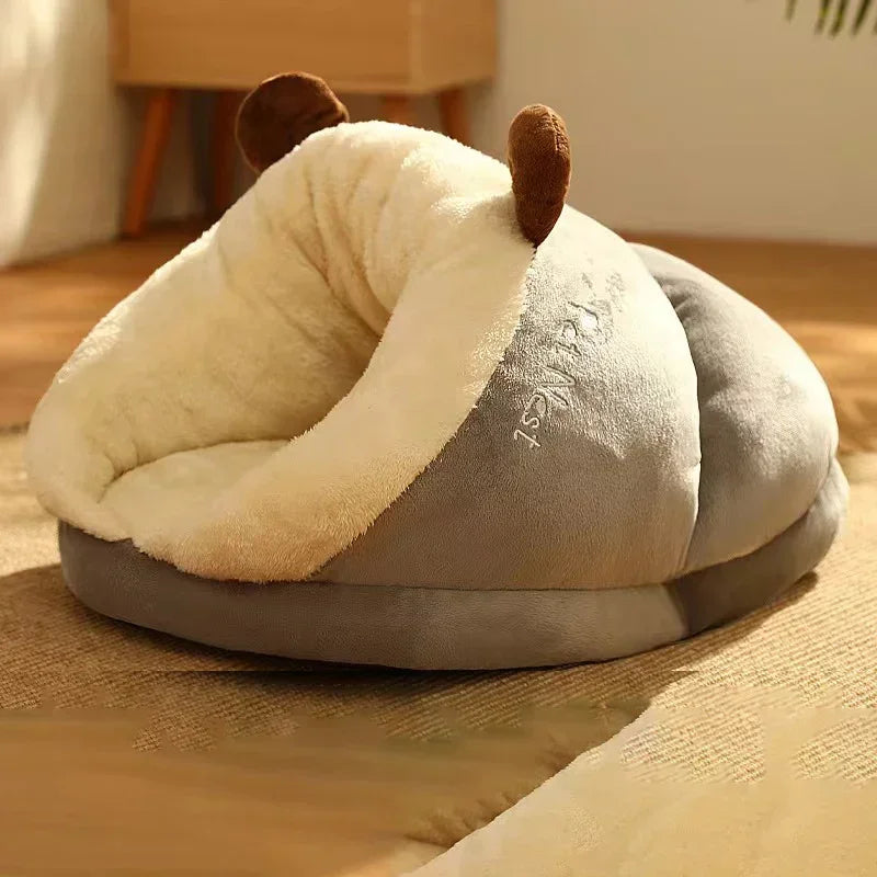 PawPrestige Luxe Folding Dog Bed | Ultimate Comfort and Warmth for Your Dog in Winter