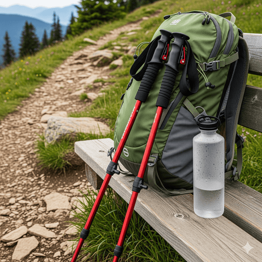 PEAKPATH – Adjustable Trekking Poles for Stability & Comfort