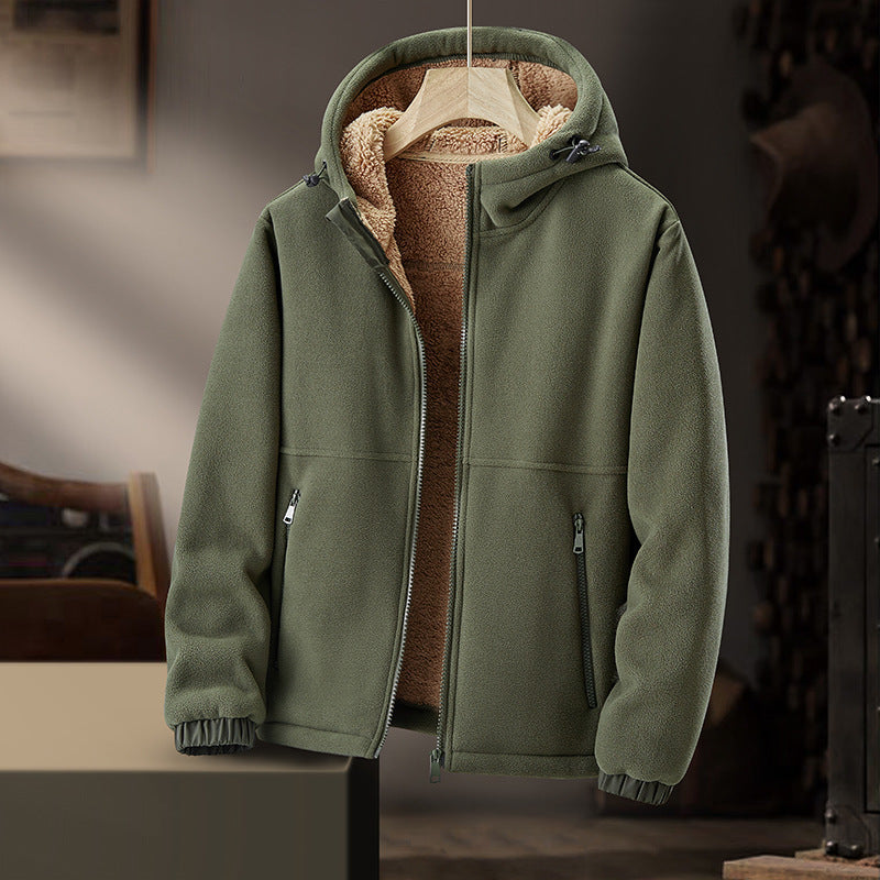 Image of Percy | Men's Hooded Zip-Up Jacket
