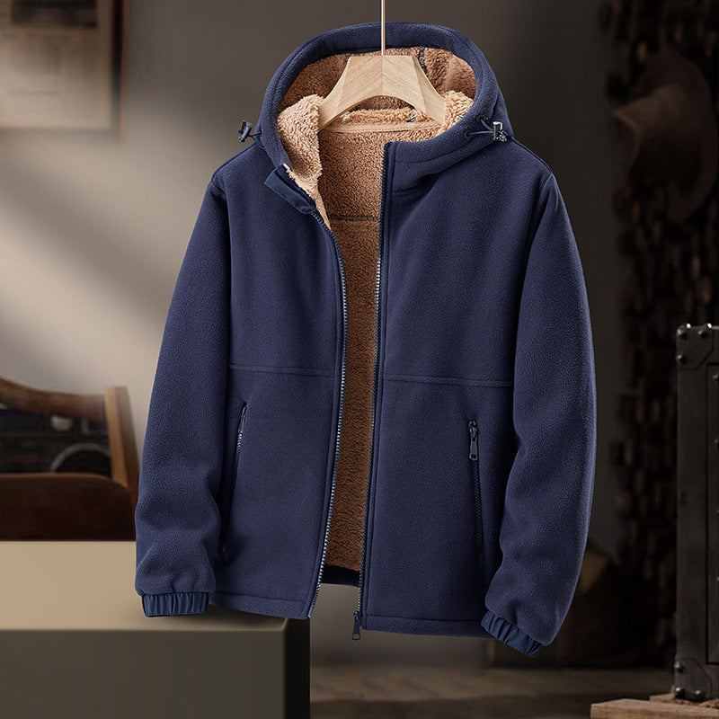 Image of Percy | Men's Hooded Zip-Up Jacket