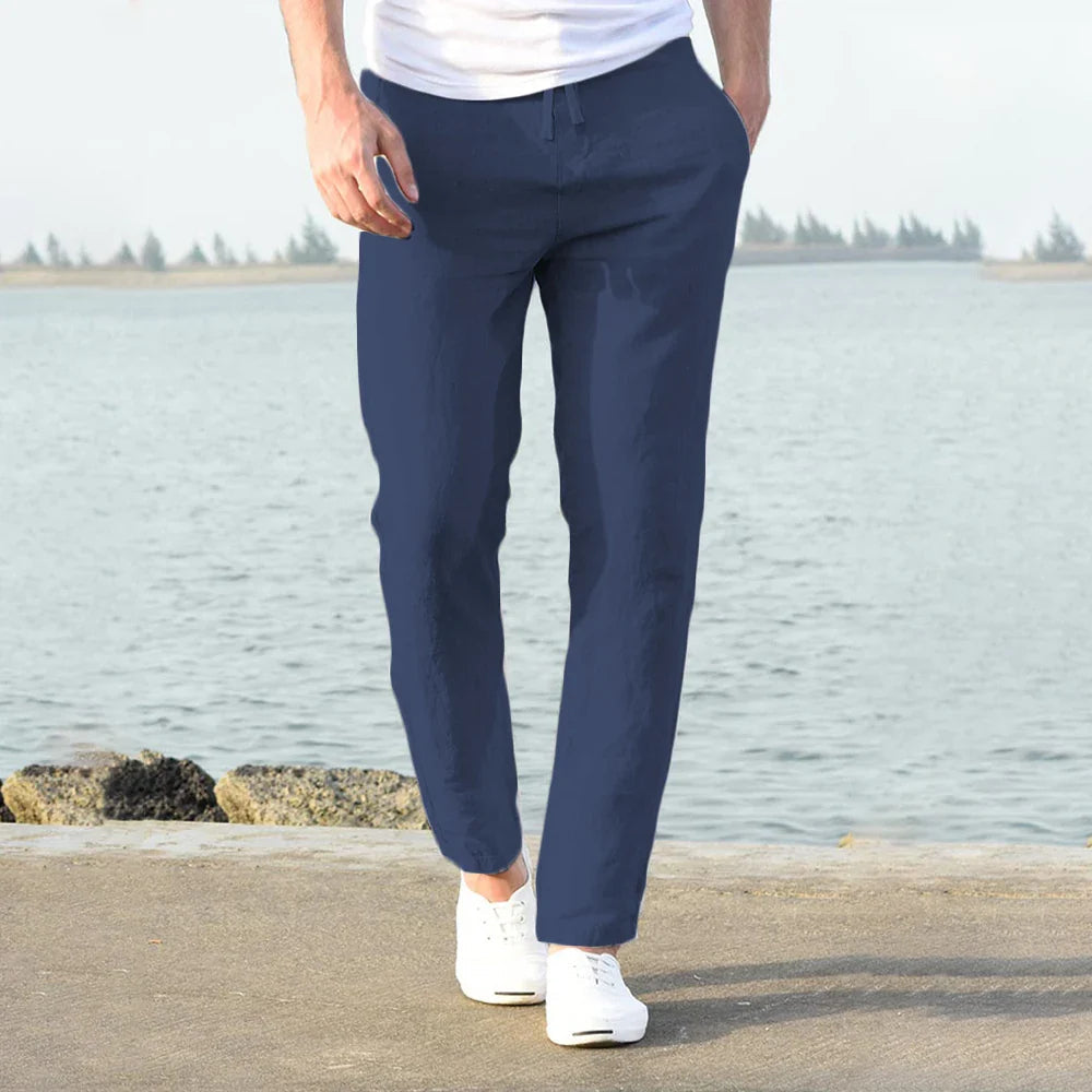 Image of Perry | Men's Lightweight Drawstring Casual Pants