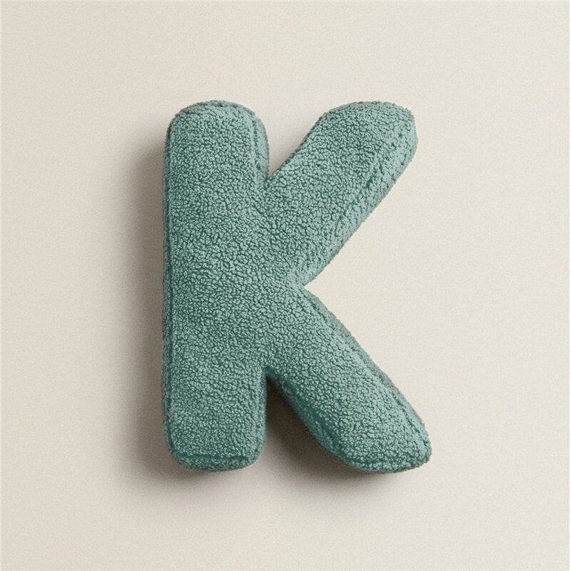 Plush Letter Pillow - Soft Letter Pillow for Bedroom and Children's Room