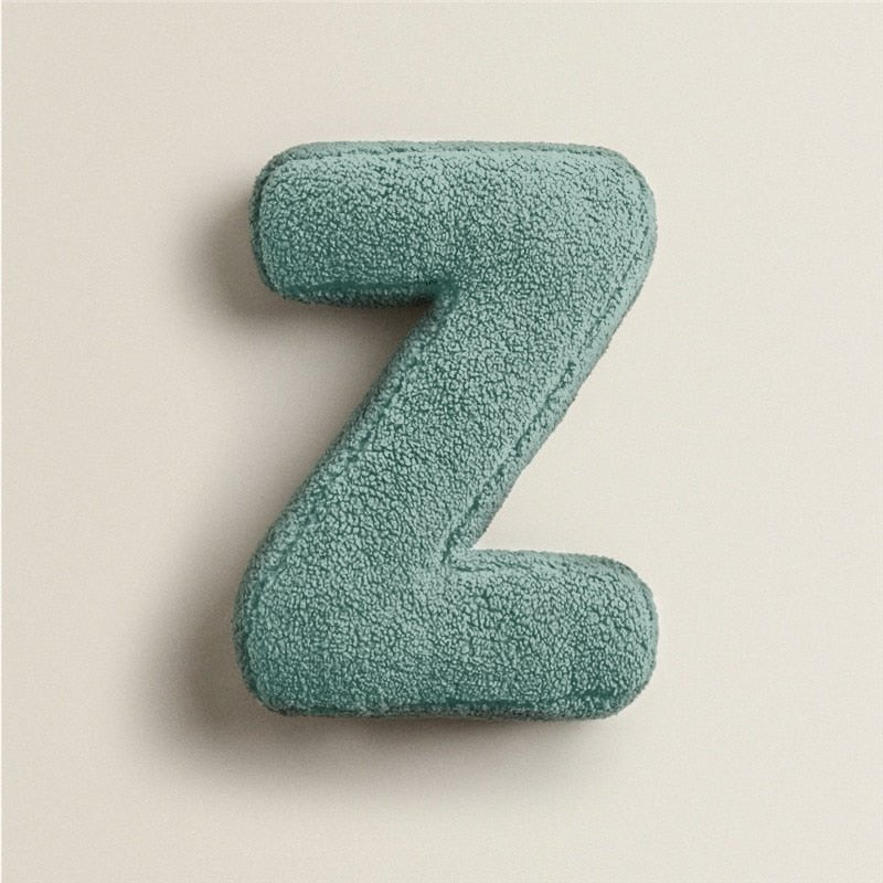 Plush Letter Pillow - Soft Letter Pillow for Bedroom and Children's Room