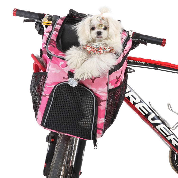 Portable Polyester Pet Backpack, Up to 6 lbs