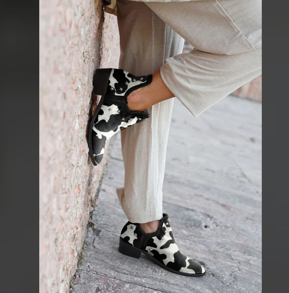 Image of Priscilla | Women's Pointed Toe Western Ankle Boots