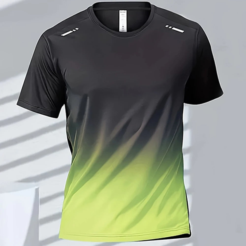 Quick-Drying Gradient T-Shirt for Men
