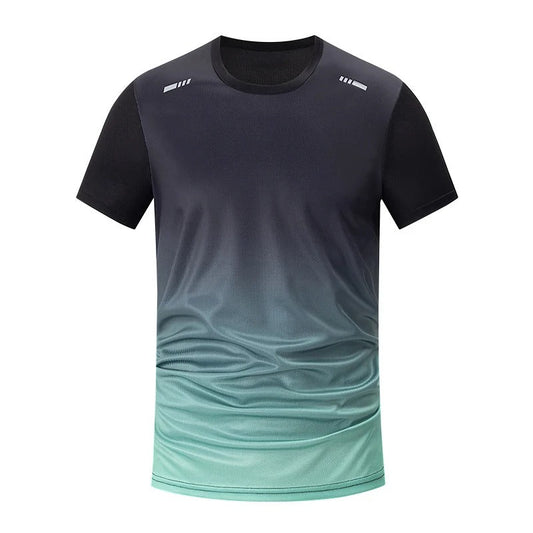 Quick-Drying Gradient T-Shirt for Men