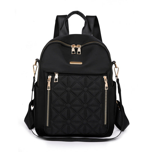 Quilted Multi-Compartment Backpack