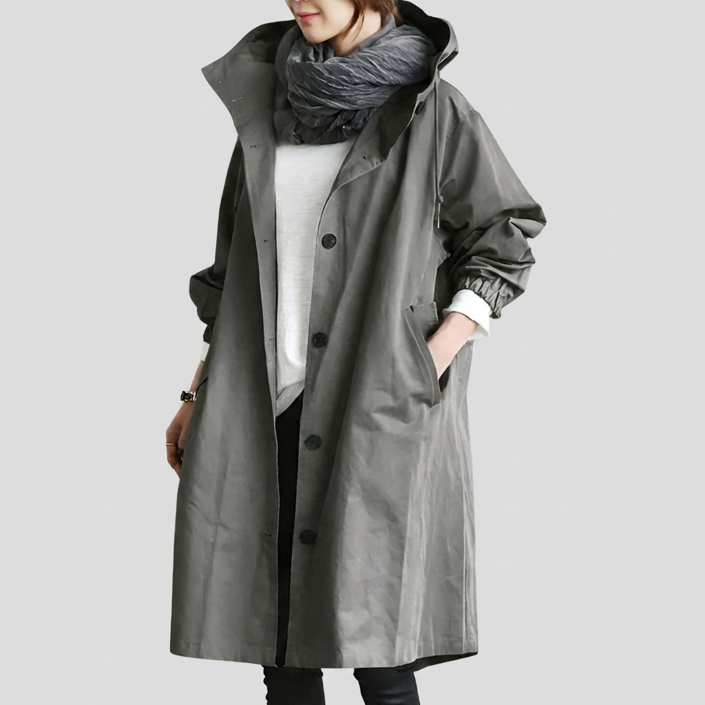 Raincoat for Trend-Conscious Women