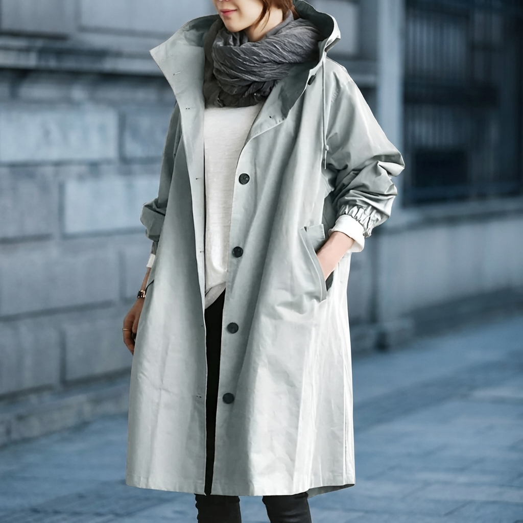 Raincoat for Trend-Conscious Women