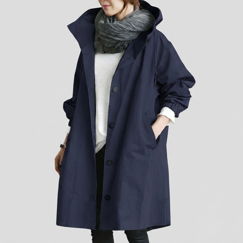 Raincoat for Trend-Conscious Women