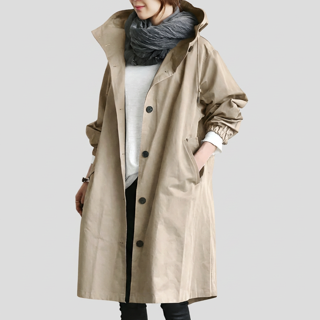 Raincoat for Trend-Conscious Women