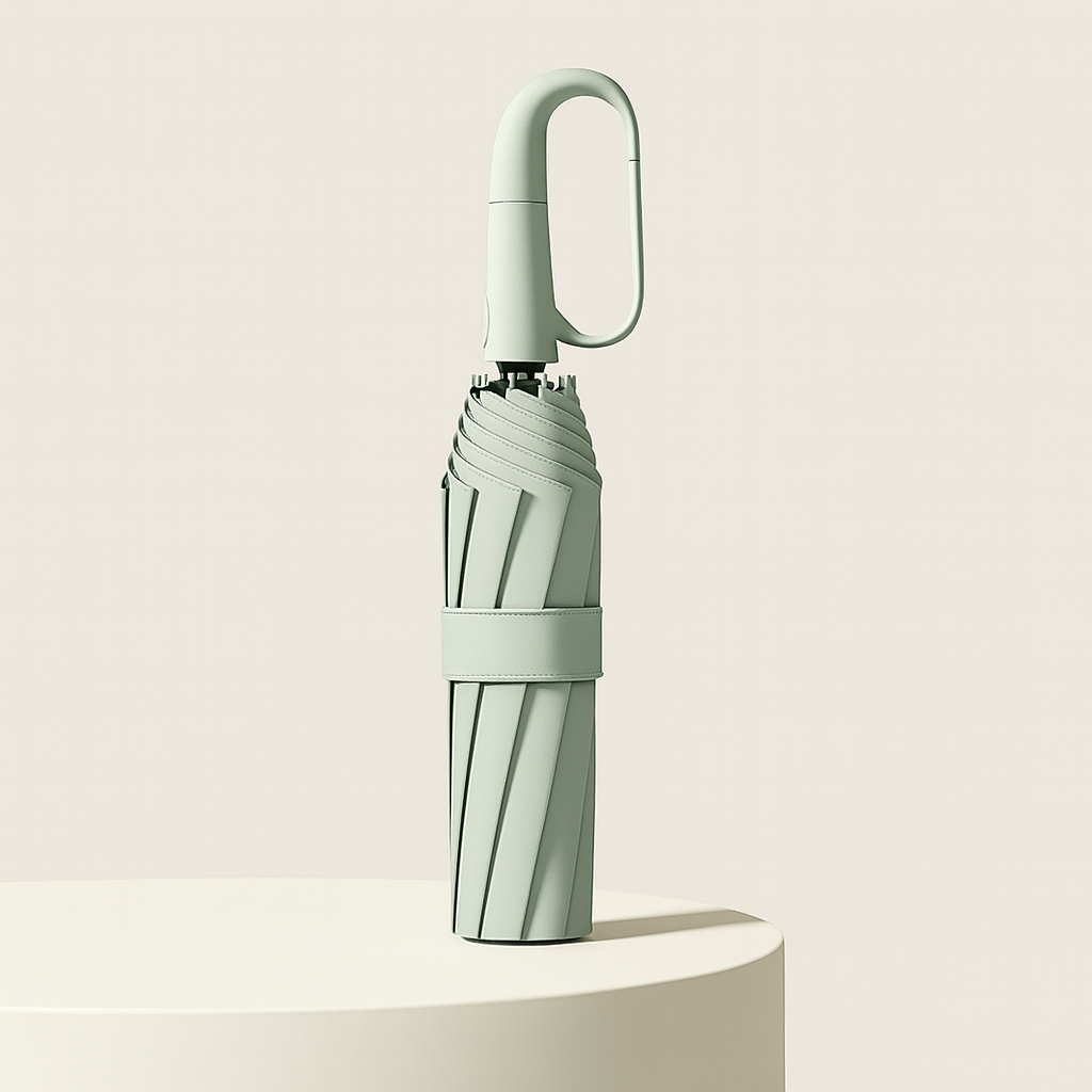RAINLOCK – Automatic Compact Umbrella, Built for Strong Wind