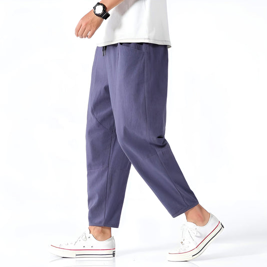 Image of Raphael | Men's Cropped Drawstring Pants