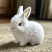 Realistic Rabbit Toy – Life-like Movement & Soft Fur