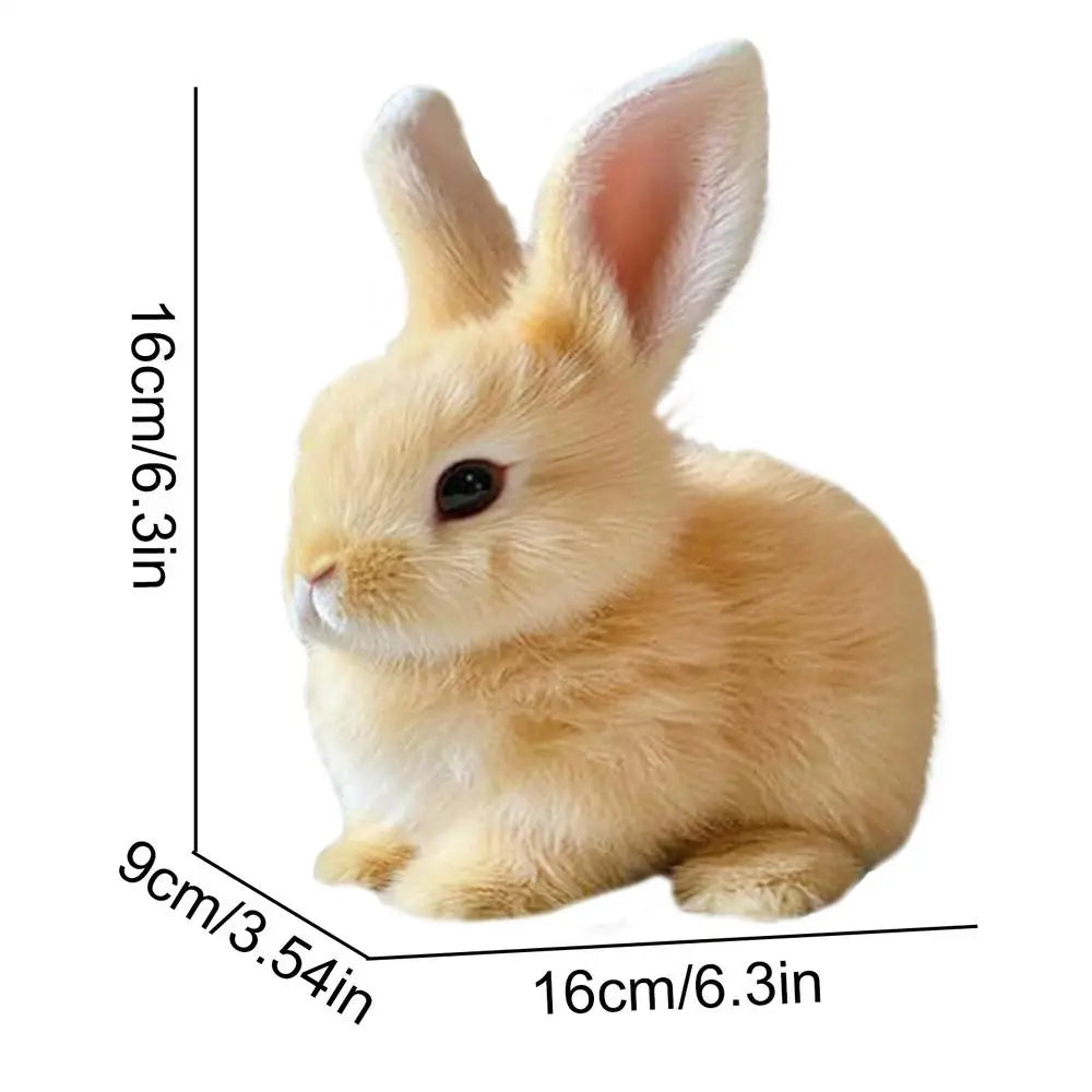 Realistic Rabbit Toy – Life-like Movement & Soft Fur