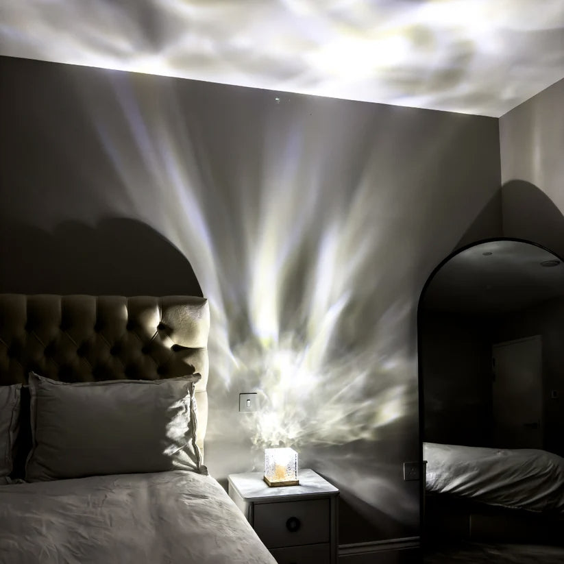 Relaxing Lamp LumaZen – Soothing Ambient Light, Wave Effect and Colors for Sleep and Serenity