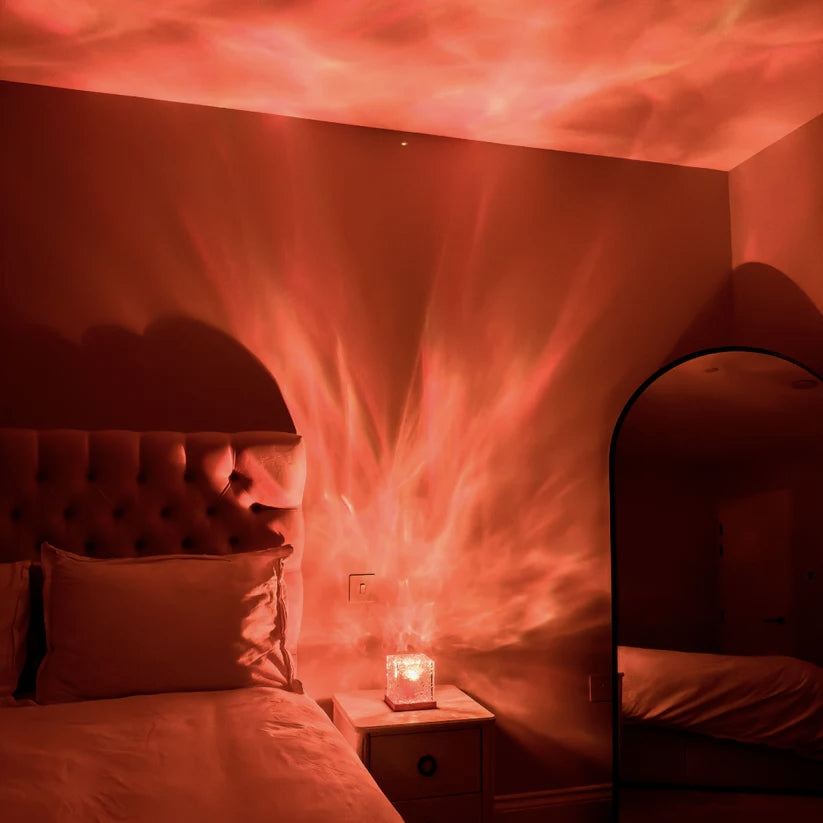 Relaxing Lamp LumaZen – Soothing Ambient Light, Wave Effect and Colors for Sleep and Serenity