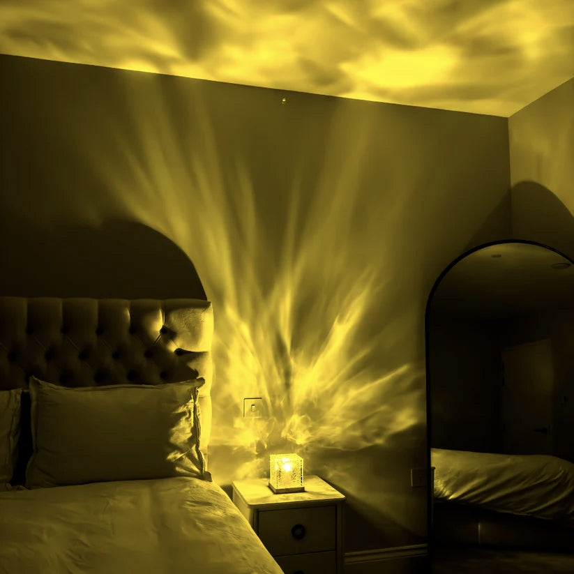 Relaxing Lamp LumaZen – Soothing Ambient Light, Wave Effect and Colors for Sleep and Serenity