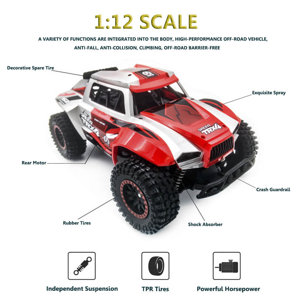 Remote Controlled High-Speed RC Off-Road Racing