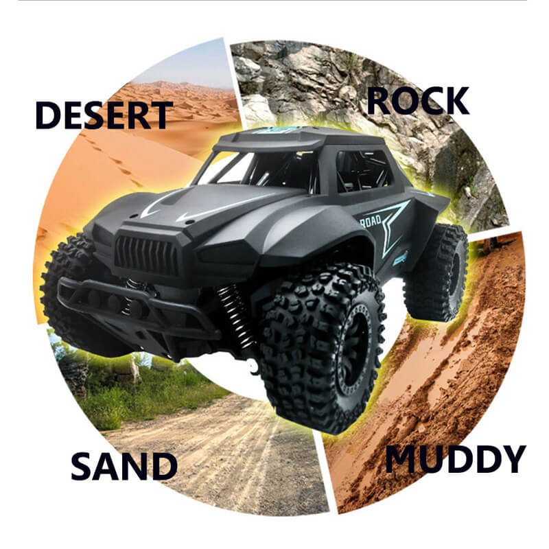 Remote Controlled High-Speed RC Off-Road Racing