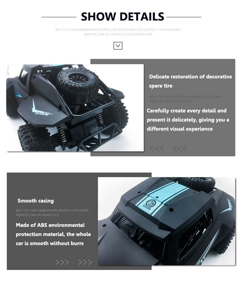 Remote Controlled High-Speed RC Off-Road Racing