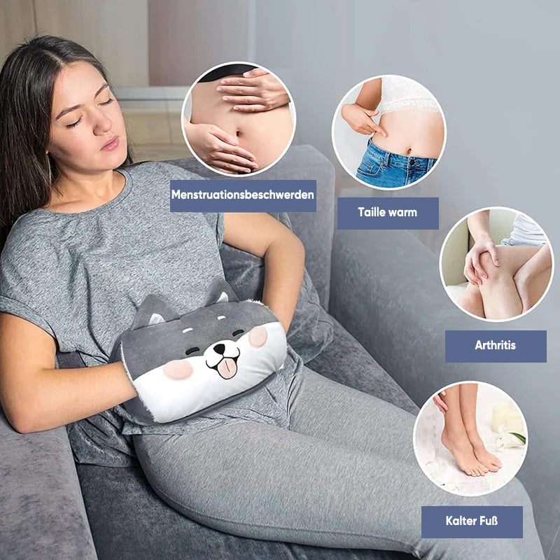 Reusable Plush Heating Pad Belt
