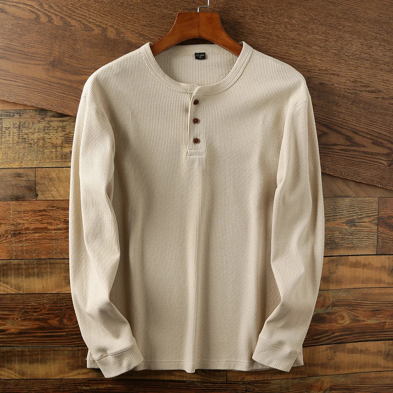 Image of Ricky | Men's Long Sleeve Casual T-Shirt