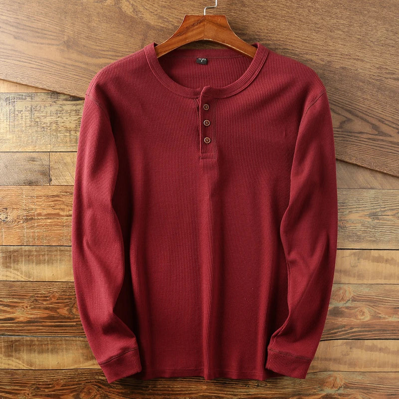 Image of Ricky | Men's Long Sleeve Casual T-Shirt