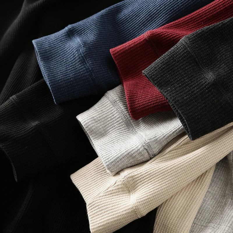 Image of Ricky | Men's Long Sleeve Casual T-Shirt