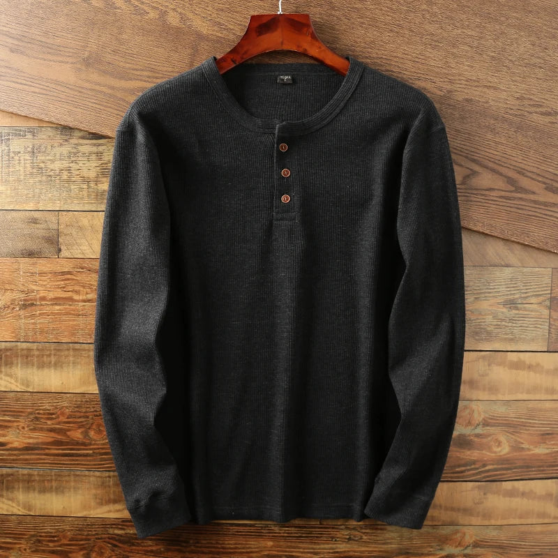 Image of Ricky | Men's Long Sleeve Casual T-Shirt