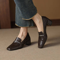 Rita | Women's Heeled Slip-On Loafers