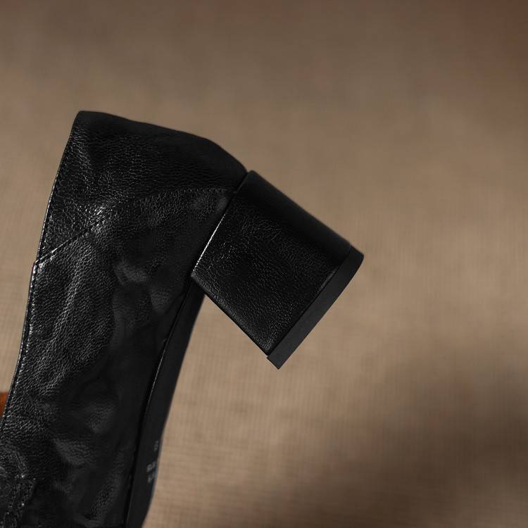 Image of Rita | Women's Heeled Slip-On Loafers