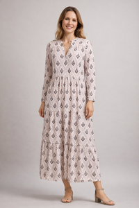 Wearclo | Flowy Tiered Maxi Dress
