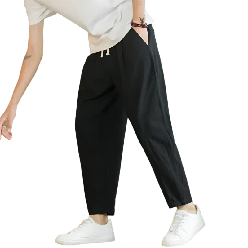 Image of Ross | Men's Wide Leg Drawstring Pants