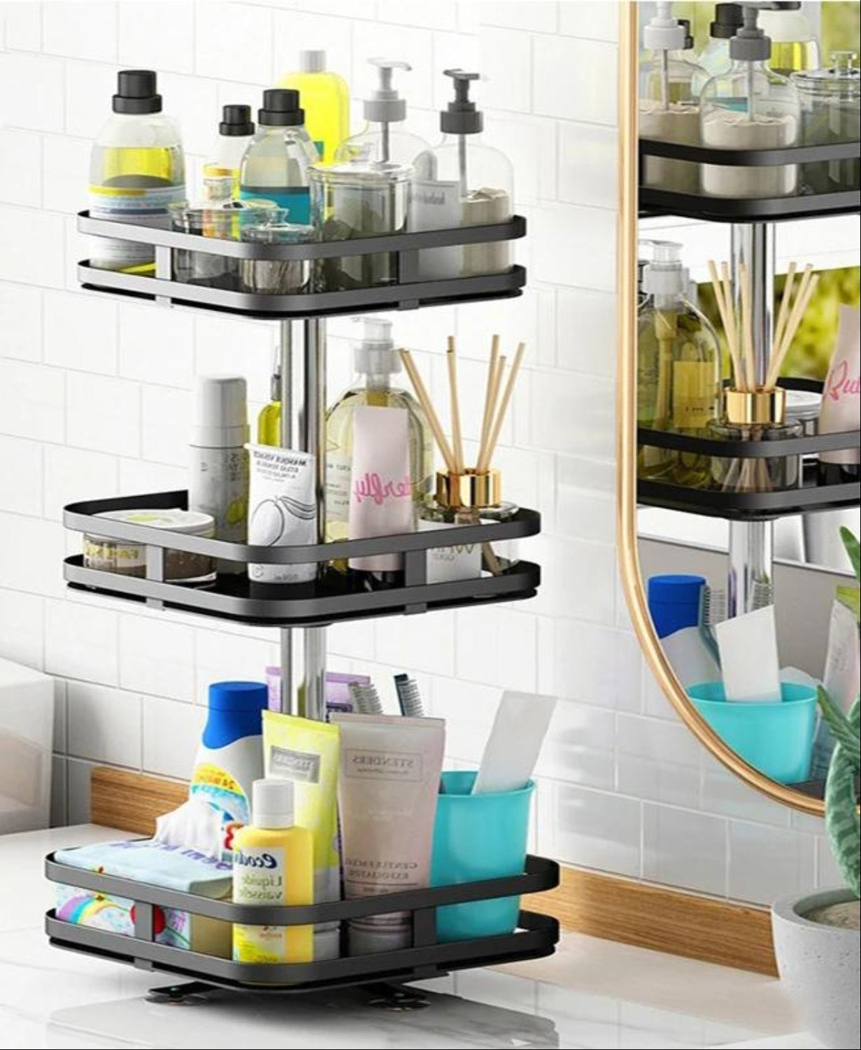 Rotating Storage Shelf - TwistRack 360°