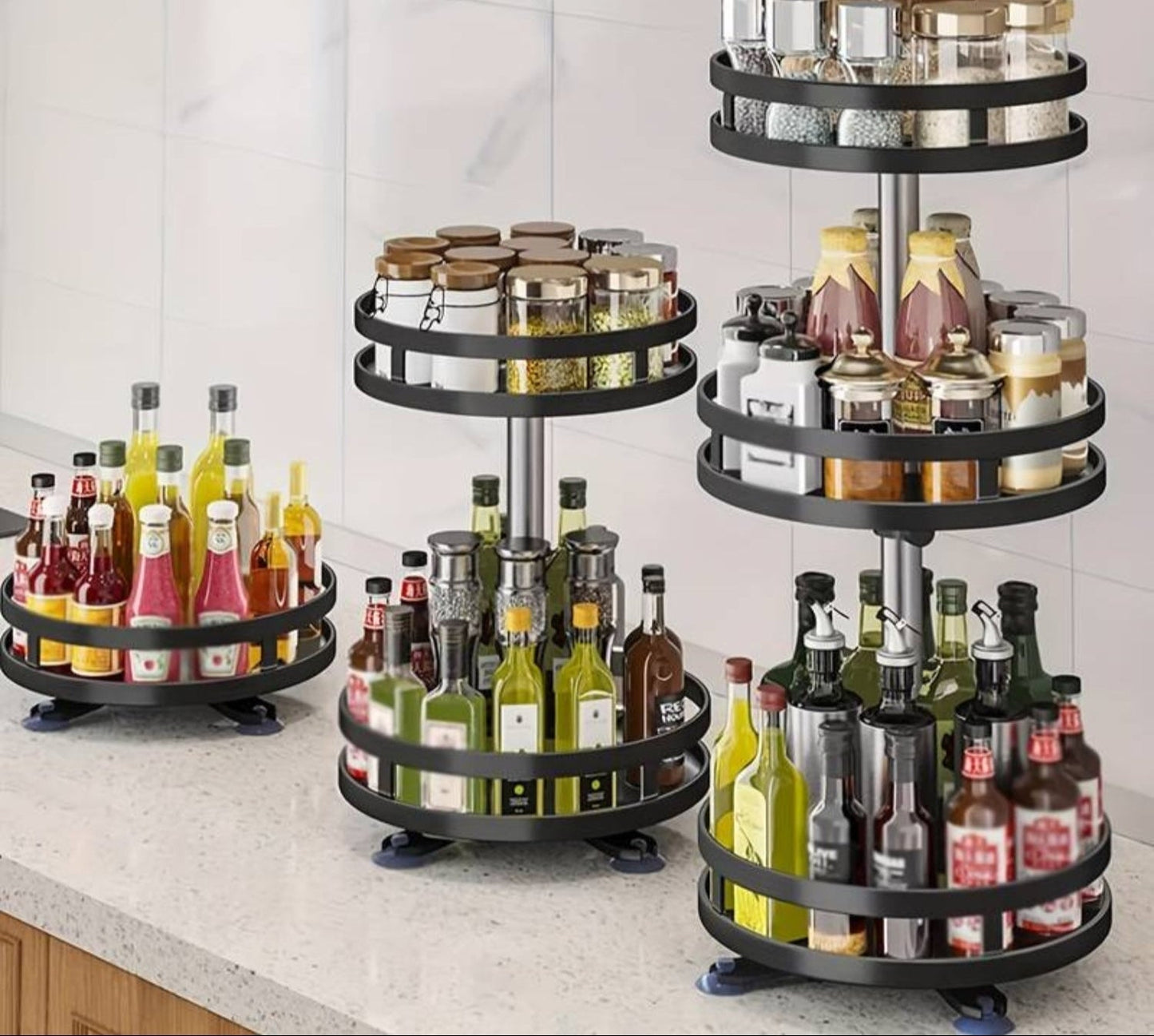 Rotating Storage Shelf - TwistRack 360°