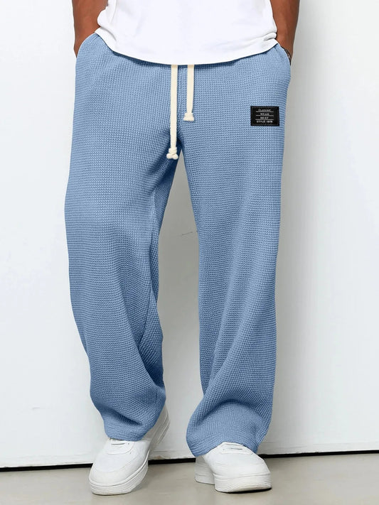 Roy | Men's Drawstring Waist Lounge Pants - Image 1