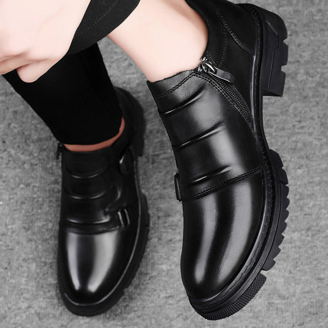 Image of Ryan | Men's Buckle Lug Sole Dress Shoes