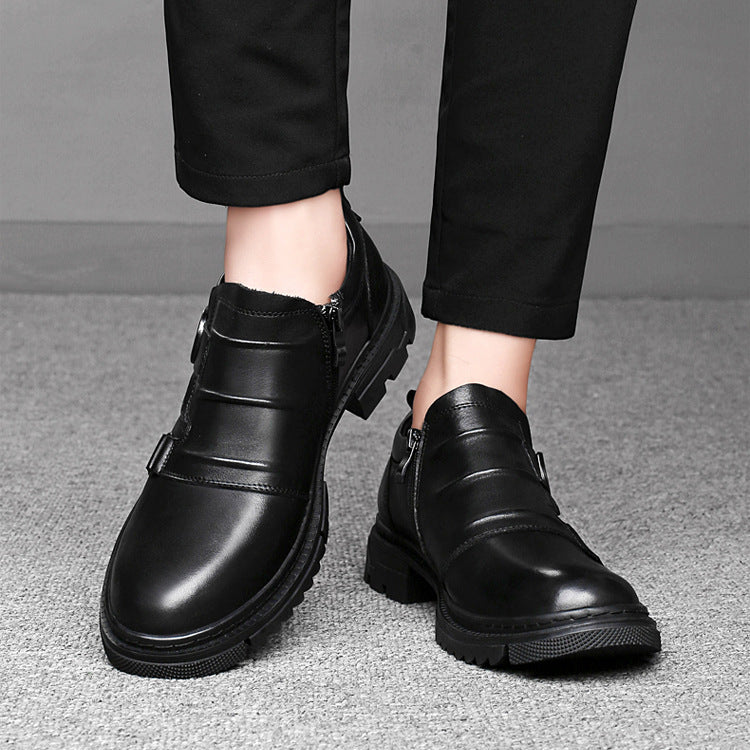Image of Ryan | Men's Buckle Lug Sole Dress Shoes