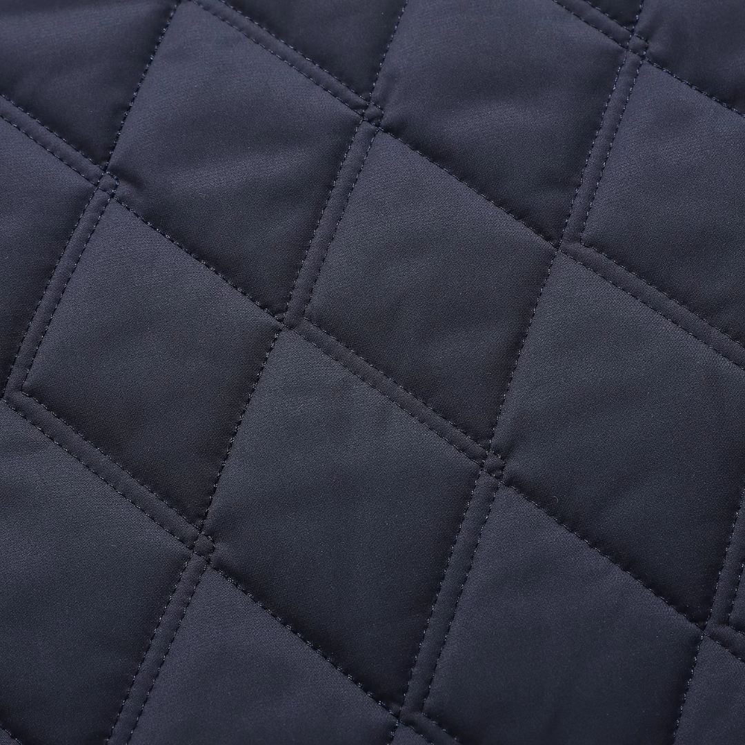 Image of Sandy | Men's Button-Front Quilted Coat
