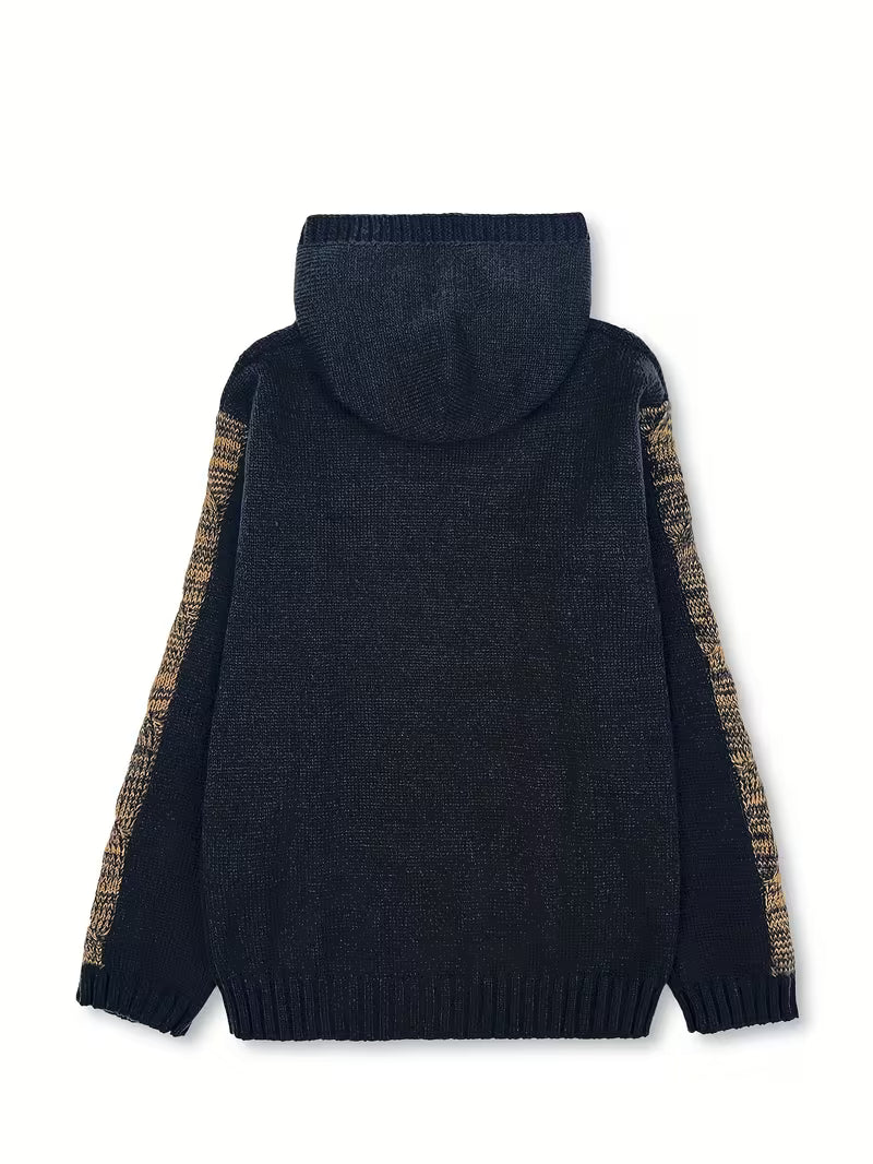 Image of Sara | Women's Relaxed Fit Braided Trim Hoodie