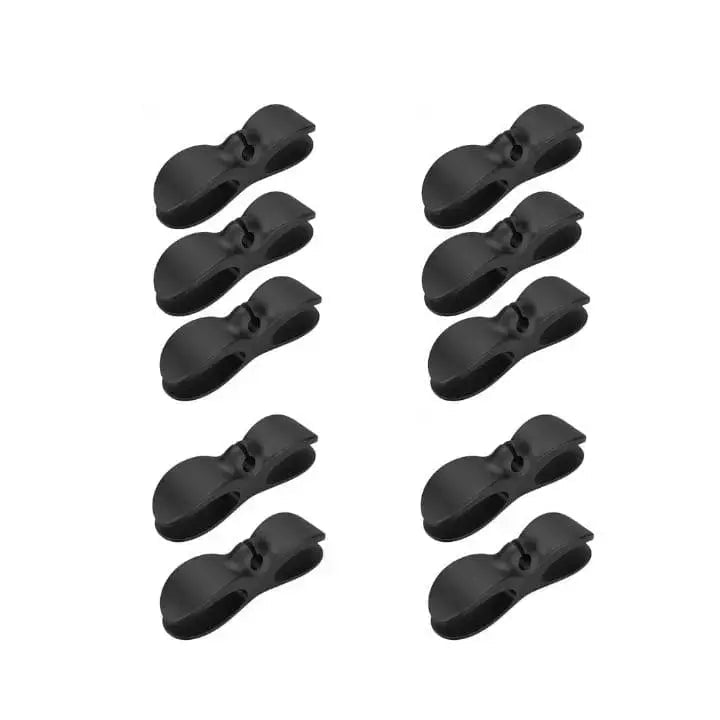 Self-Adhesive Cable Organizer – For More Order in Everyday Life (10 Pieces)