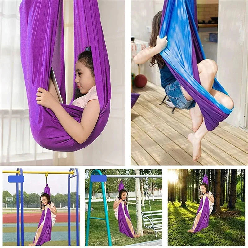 Sensory Therapy Swing for Children – Soothing Indoor Hammock for Focus and Relaxation