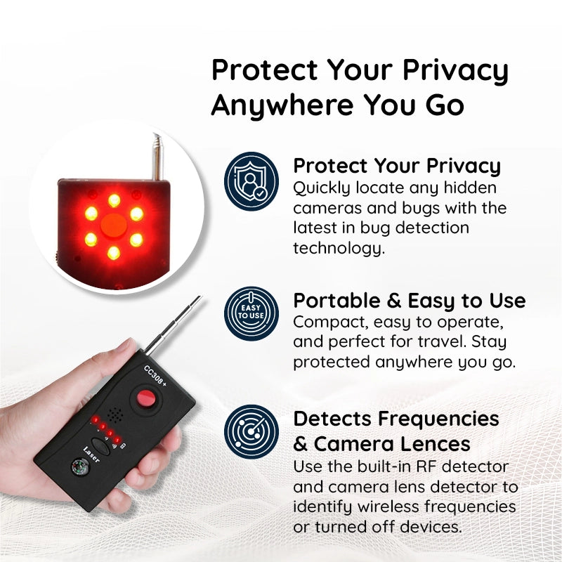 SentryScan | Bug Detector For Hidden Cameras And Microphones